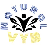 the logo for natural vyb